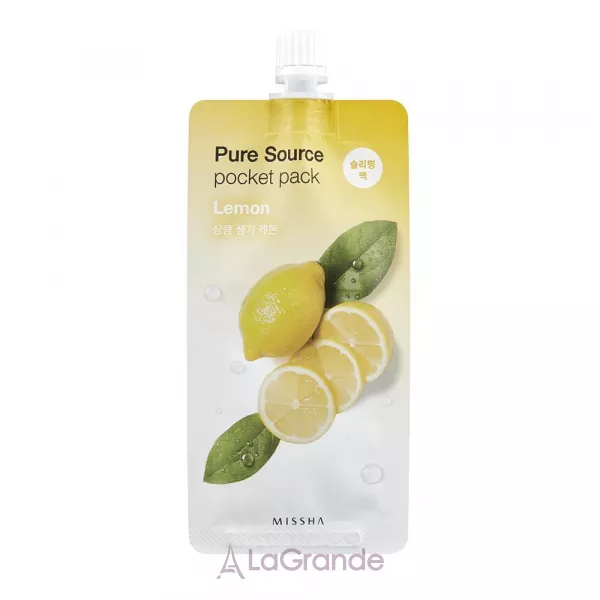 Missha Pure Source Pocket Pack Lemon ������ ����� � ���������� ������