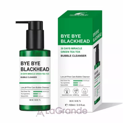 Some By Mi Blackhead 30Days Miracle Green Tea Tox Bubble Cleanser -   