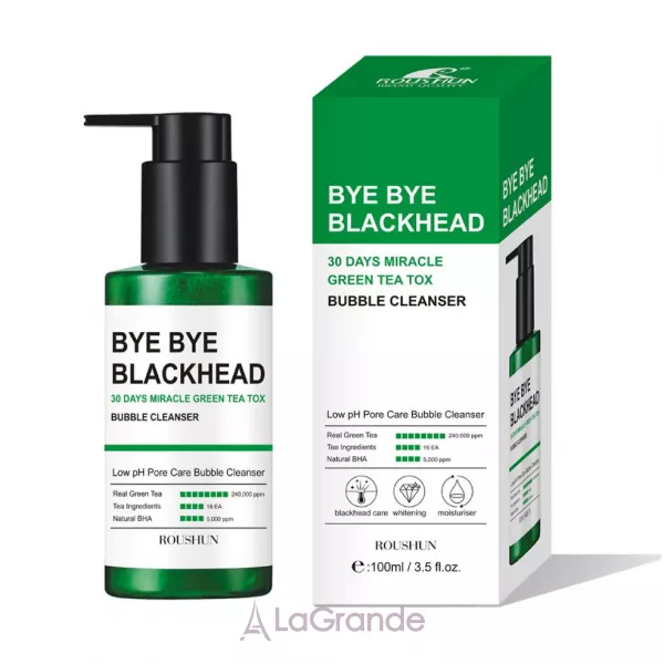 Some By Mi Blackhead 30Days Miracle Green Tea Tox Bubble Cleanser �����-����� �� ������ �����