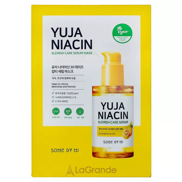 Some By Mi Yuja Niacin Bleimimsh Care Serum Mask ������ ������������� ����� ��� ���� � ����
