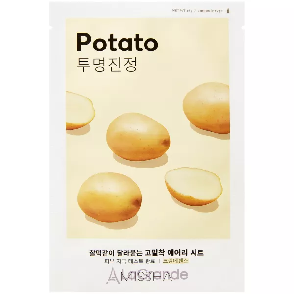 Missha Airy Fit Sheet Mask Potato �������� ����� � ���������� ���������