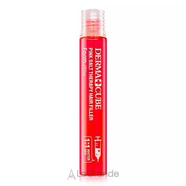 FarmStay Derma Cube Pink Salt Therapy Hair Filler Գ���� ��� ������� � ������� ����������� ����