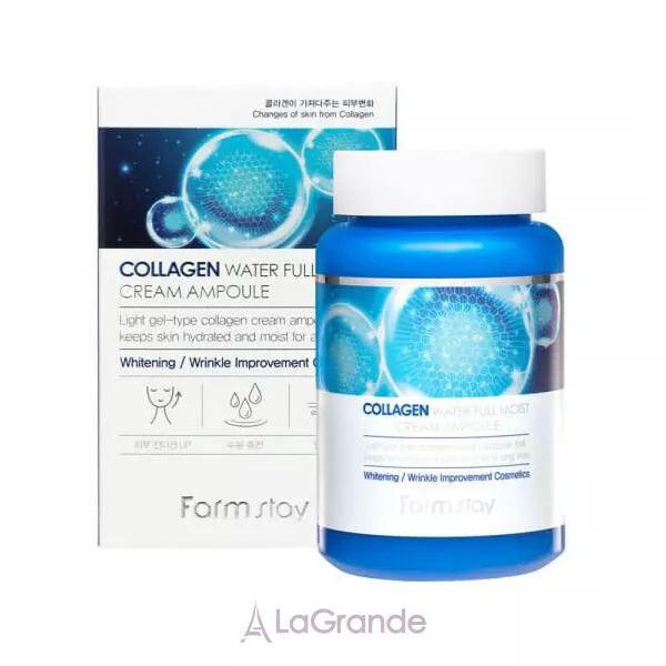 FarmStay Collagen Water Full Moist Cream Ampoule ����������� ����-��������� � ����������