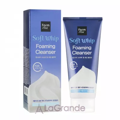 FarmStay Soft Whip Foaming Cleanser ϳ    