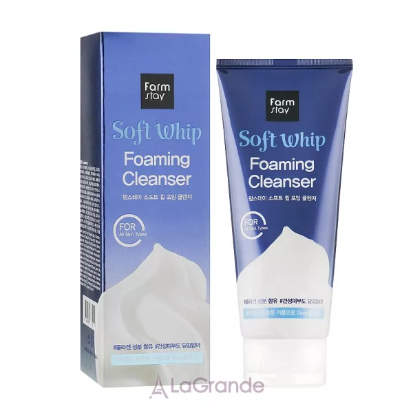 FarmStay Soft Whip Foaming Cleanser ����� ��� ��������� �������� ����