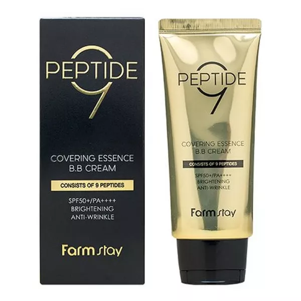 FarmStay Peptide 9 Covering Essence BB-Cream SPF 50+/PA+ BB-���� �� ���������