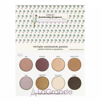 theBalm cosmetics Sustainably Gorgeous Twilight Eyeshadow Palette         