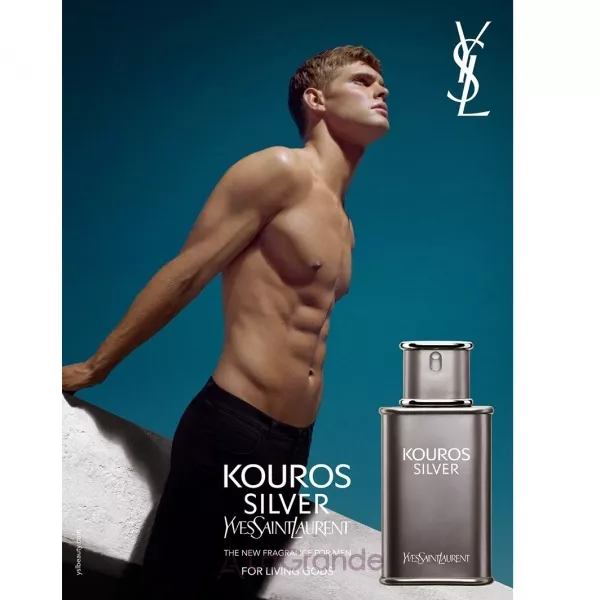 Yves Saint Laurent Kouros Silver ��������� ����