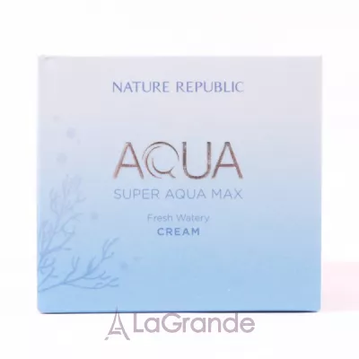 Nature Republic Super Aqua Max Fresh Watery Cream   -  
