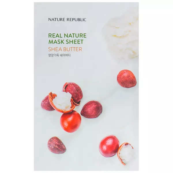 Nature Republic Real Nature Mask Sheet Shea Butter �������� ����� � ���������� ����� ��