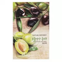 Nature Republic Real Nature Mask Sheet Olive �������� ����� ��� ���� � ���������� ������ �����