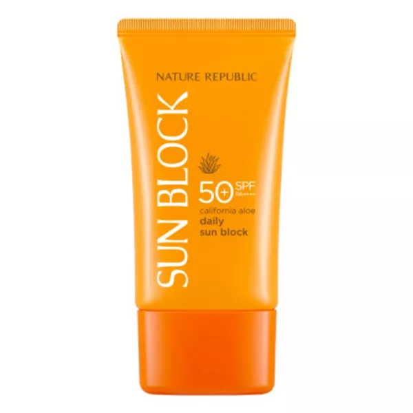 Nature Republic California Aloe Daily Sun Block SPF 50+ PA++++ �������������� ���� ��� ���������� ������ ����
