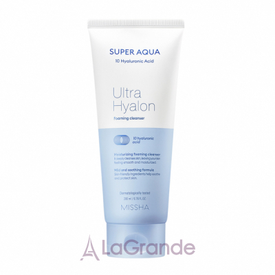 Missha Super Aqua Ultra Hyalron Cleansing Foam ϳ   