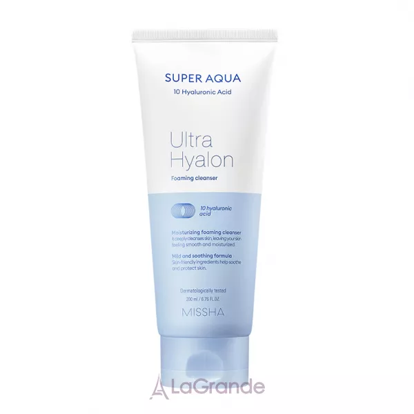 Missha Super Aqua Ultra Hyalron Cleansing Foam ����� ��� �������� ����