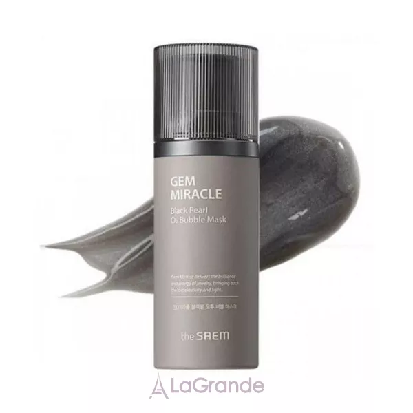The Saem Gem Miracle Black Pearl O2 Bubble Mask ����������� ����� � ������ ��������