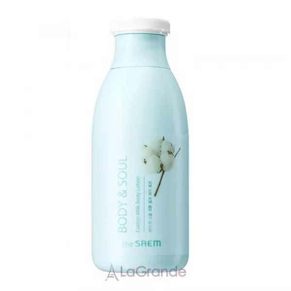The Saem Body & Soul Cotton Milk Body Lotion ������ ��� ���� 