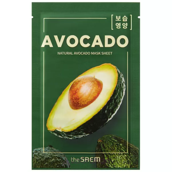 The Saem Natural Mask Sheet Avocado �������� ����� � ���������� �������