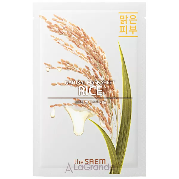 The Saem Natural Mask Sheet Rice ������� �������� ����� � ������� ����������