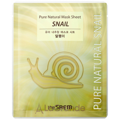 The Saem Pure Natural Mask Sheet Snail       