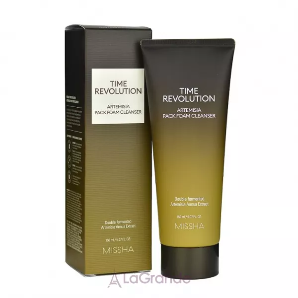 Missha Time Revolution Artemisia Pack Foam Cleanser �������������� �����-����� ��� ��������