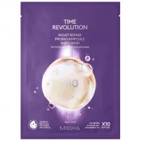 Missha Time Revolution Night Repair Probio Ampoule Sheet Mask ����� ��� ���� � ����������������� ����������