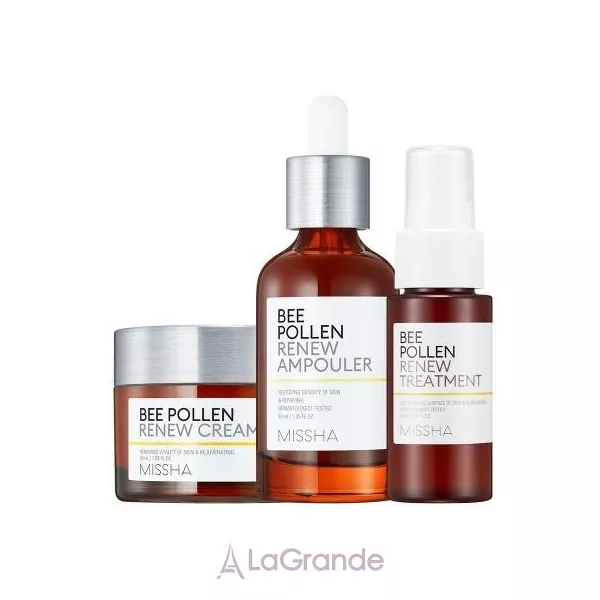 Missha Bee Pollen Renew Special Set ���� (ser/40ml+cr/50ml+treat/30ml)