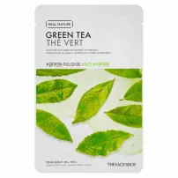 The Face Shop Real Nature Mask Sheet Green Tea �����-�������� ��� ���� c ���������� �������� ���
