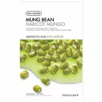 The Face Shop Real Nature Mask Sheet Mung Bean �����-�������� ��� ���� c ���������� ����� ���