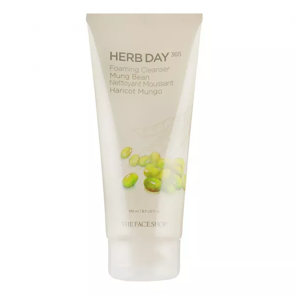 The Face Shop Herb Day 365 Cleansing Foam Mung Bean ϳ��� ��� �������� � ������ ����