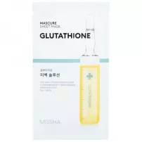 Missha Mascure Whitening Solution Sheet Mask Glutathione ����� ����������� � �����������