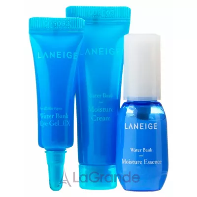 Laneige Water Bank Moisture Kit     (essence/10ml+cr/10ml+eye/gel/3ml)