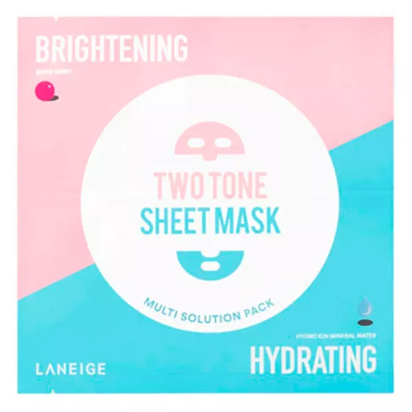 Laneige Brightening Two Tone Sheet Mask ����� ��� ������������ ���� � ������������� ���� � ������������