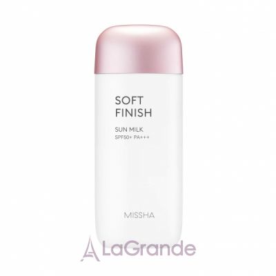 Missha All Around Safe Block Soft Finish Sun Milk SPF50+/PA+++    