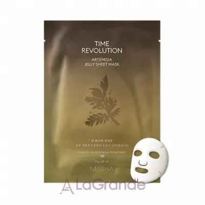 Missha Time Revolution Artemisia Jelly Sheet Mask       