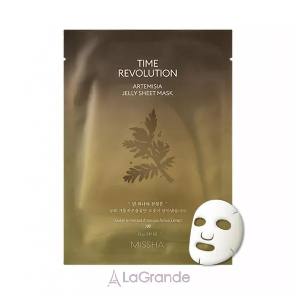Missha Time Revolution Artemisia Jelly Sheet Mask �������� ����� ��� ������� � ���������� ������