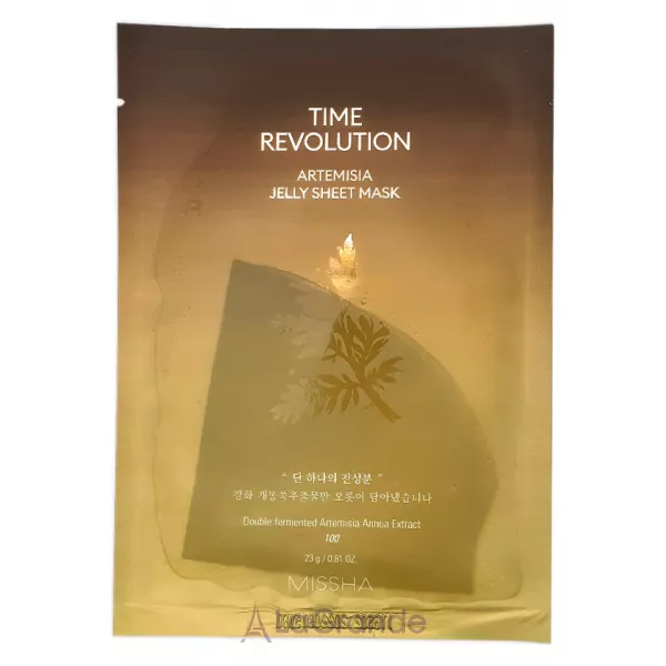 Missha Time Revolution Artemisia Jelly Sheet Mask �������� ����� ��� ������� � ���������� ������