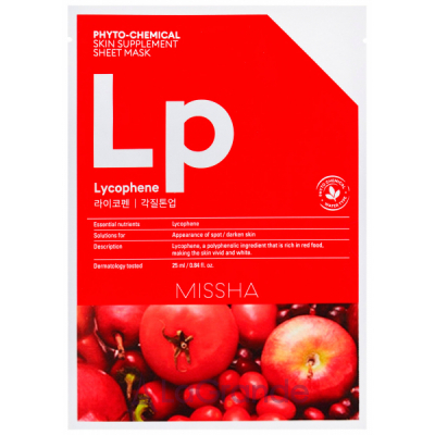 Missha Phytochemical Skin Supplement Sheet Mask Laycophene      