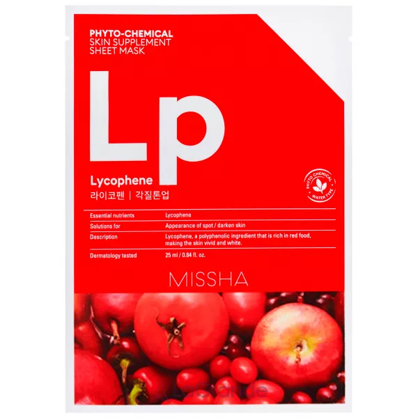 Missha Phytochemical Skin Supplement Sheet Mask Laycophene �������� ����� ��� ���� � ���������
