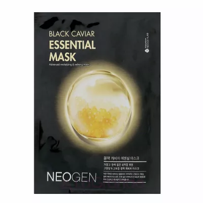 Neogen Dermalogy Black Caviar Essential Mask      