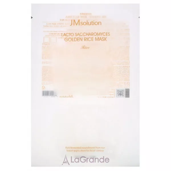 JMsolution Lacto Saccharomyces Golden Rice Mask �������� ����� � �������������� ������������