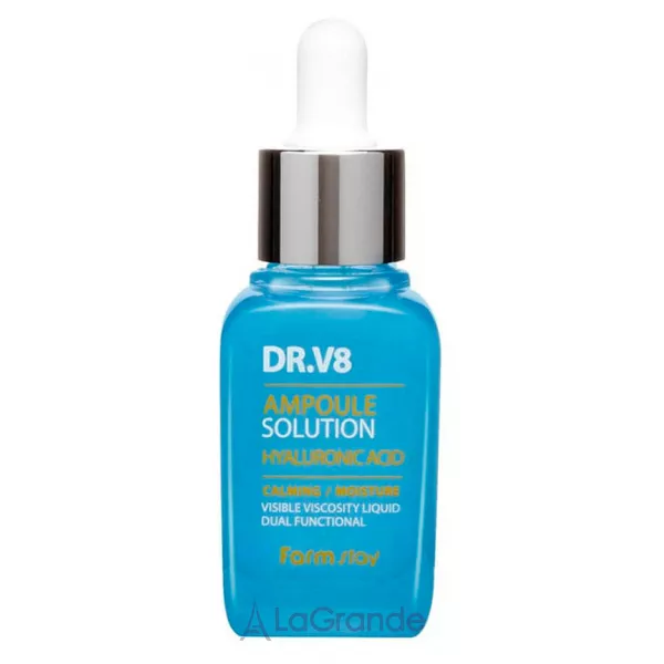 FarmStay DR.V8 Ampoule Solution Hyaluronic Acid �������� ��������� � ����������� ��������