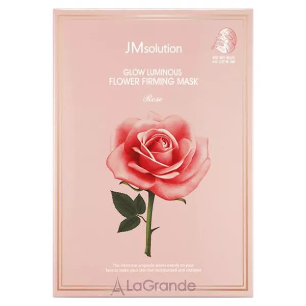 JMsolution Glow Luminous Flower Firming Mask Rose �������� ����� � ���������� �������� �������