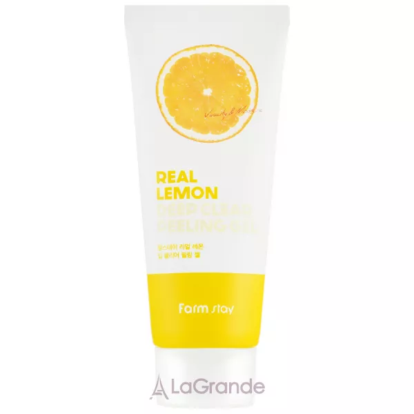 FarmStay Real Lemon Deep Clear Peeling Gel ������� ��������� ������-���� ��� ����