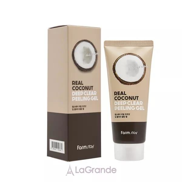 FarmStay Real Coconut Deep Clear Peeling Gel ������-������ � ��������� ������