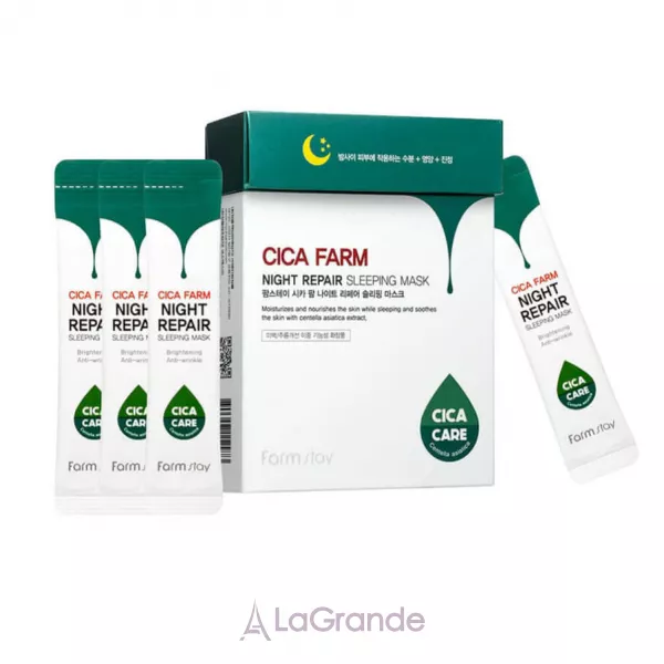FarmStay Cica Farm Night Repair Sleeping Mask ³��������� ����� ����� � ��������� ��������