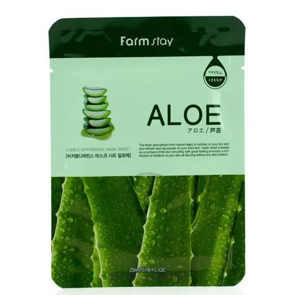 Farmstay Visible Difference Mask Sheet Aloe �������� ����� � ���� ����������