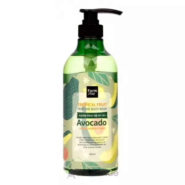 FarmStay Tropical Fruit Perfume Body Wash Avocado ���� ��� ���� � ���������� �������