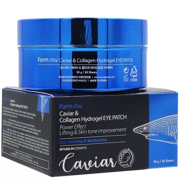 FarmStay Collagen Caviar & Collagen Hydrogel Eye Patch ������������ ����� ��� ������� ������ ���� � ���������� ���� � ����������