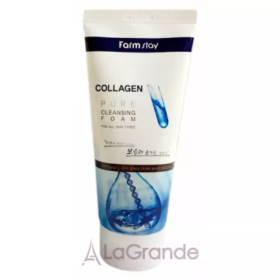FarmStay Pure Cleansing  Collagen Foam ϳ,      