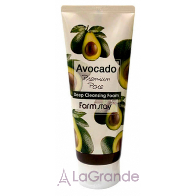 FarmStay Premium Avocado Pore Deep Cleansing Foam ϳ    